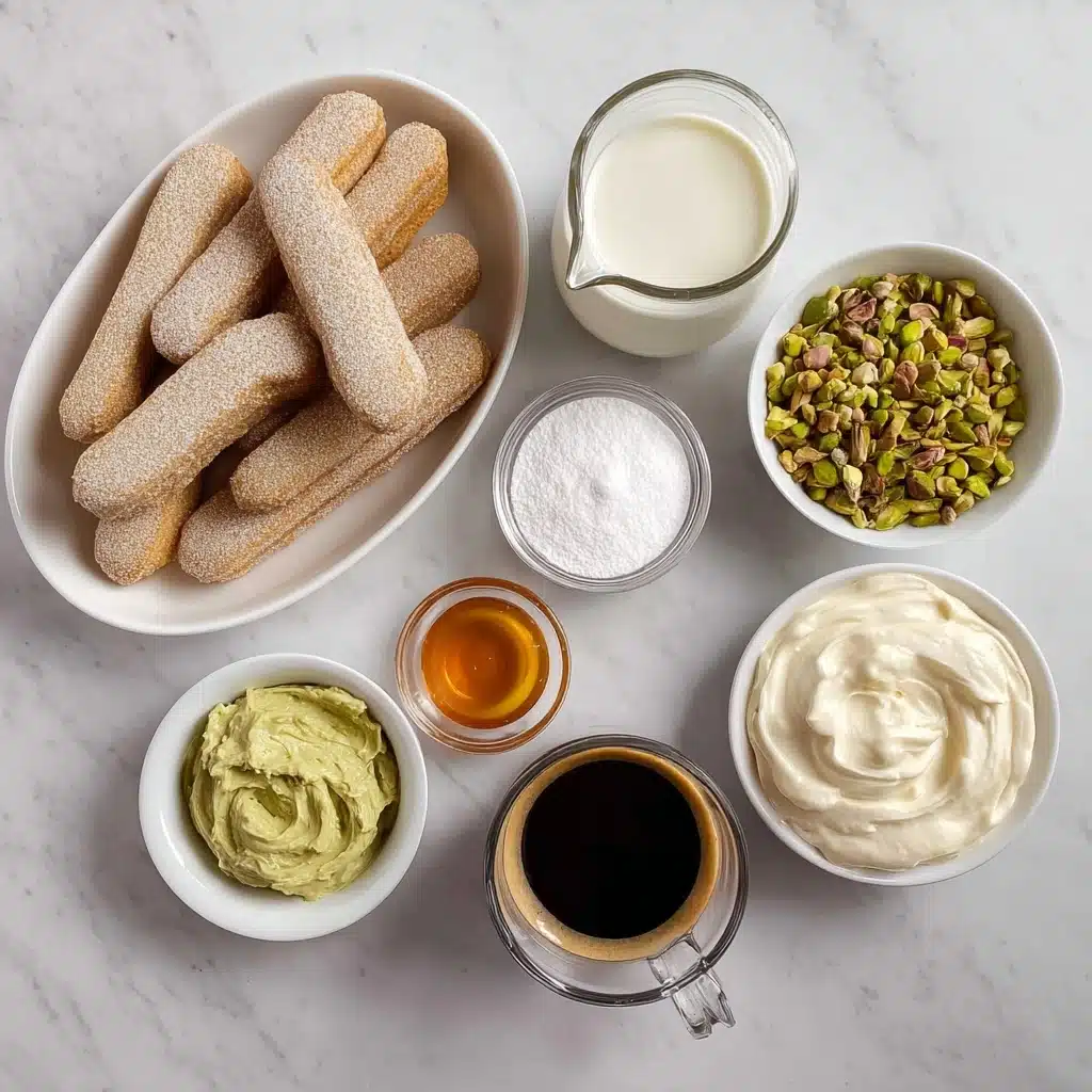 Pistachio Tiramisu Recipe - Recipe Image