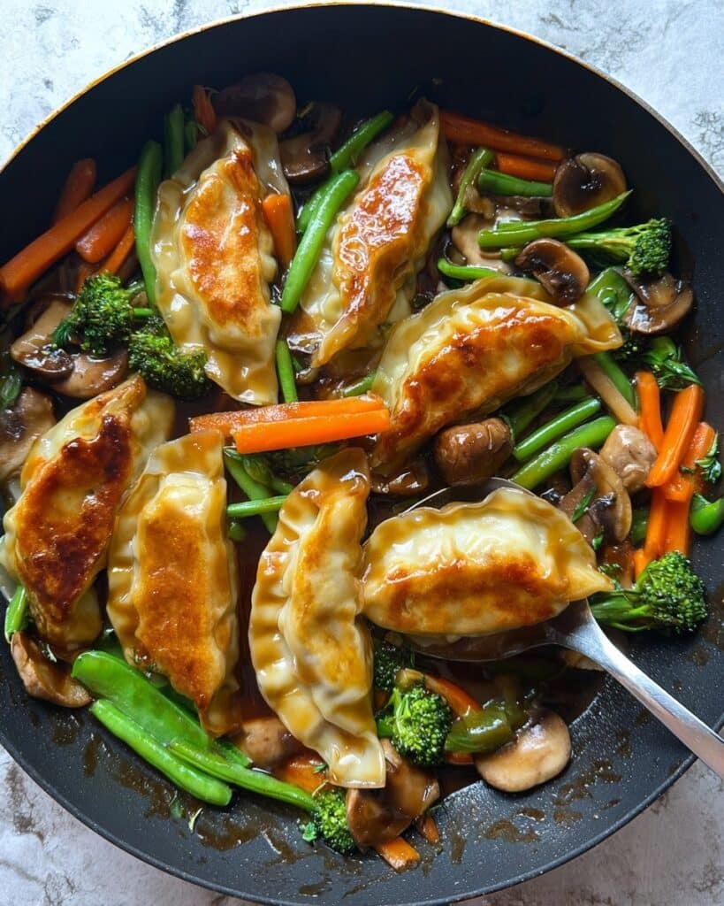 Potsticker Stir Fry Recipe