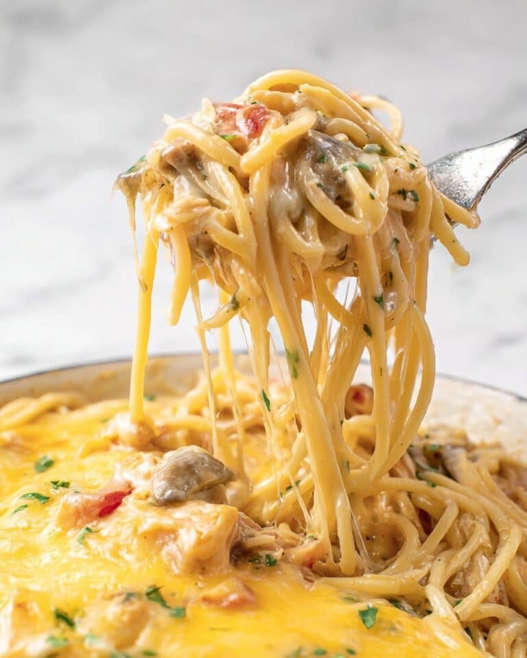 Chicken Spaghetti Casserole Recipe