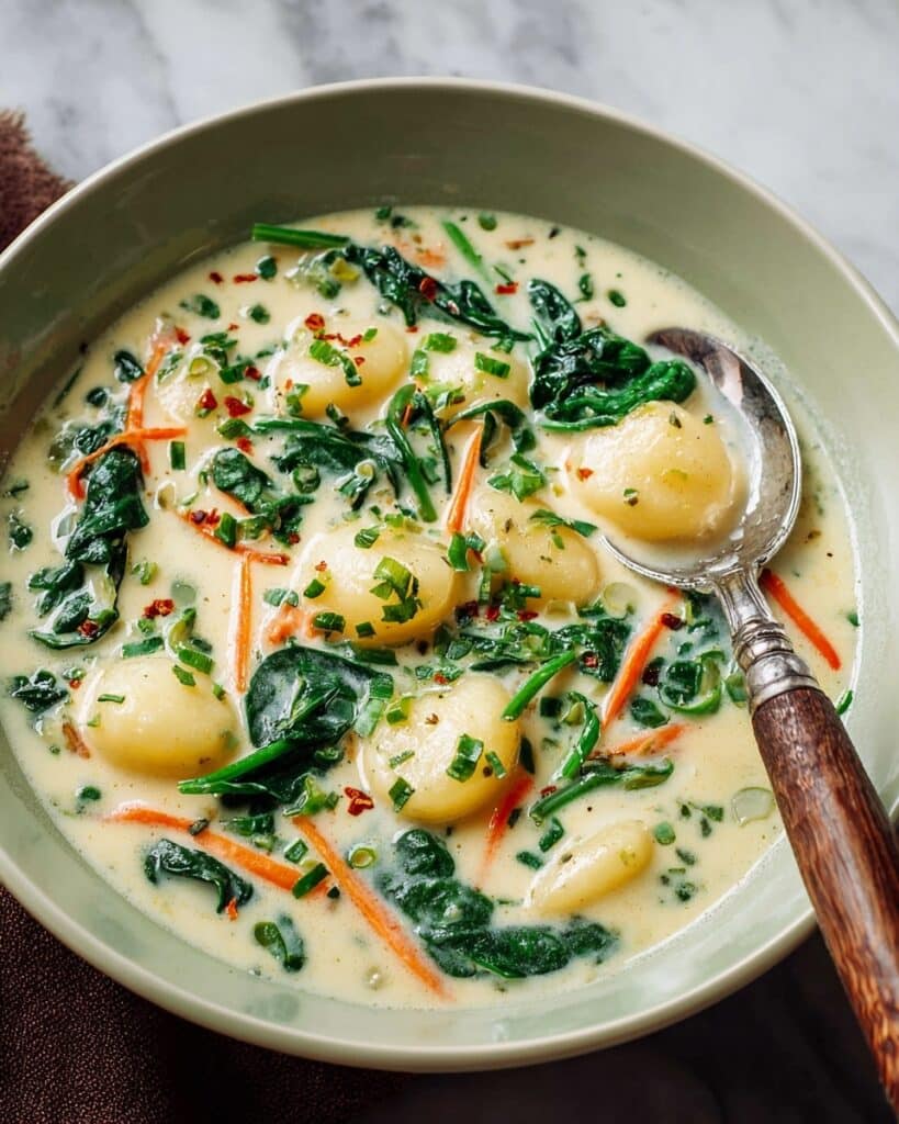 Creamy Gnocchi Soup Recipe
