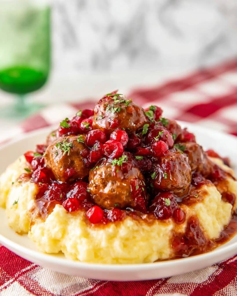 Crockpot Cranberry Meatballs Recipe
