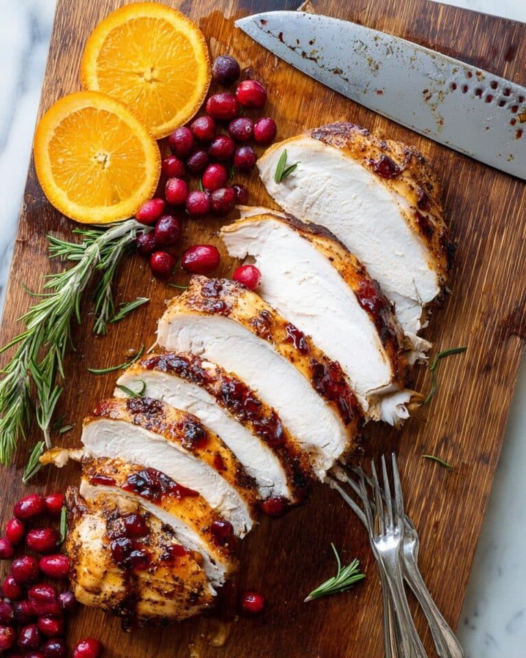 Cranberry Glazed Turkey Breast Recipe