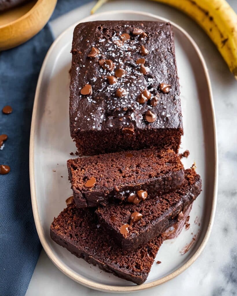 Chocolate Espresso Banana Bread Recipe
