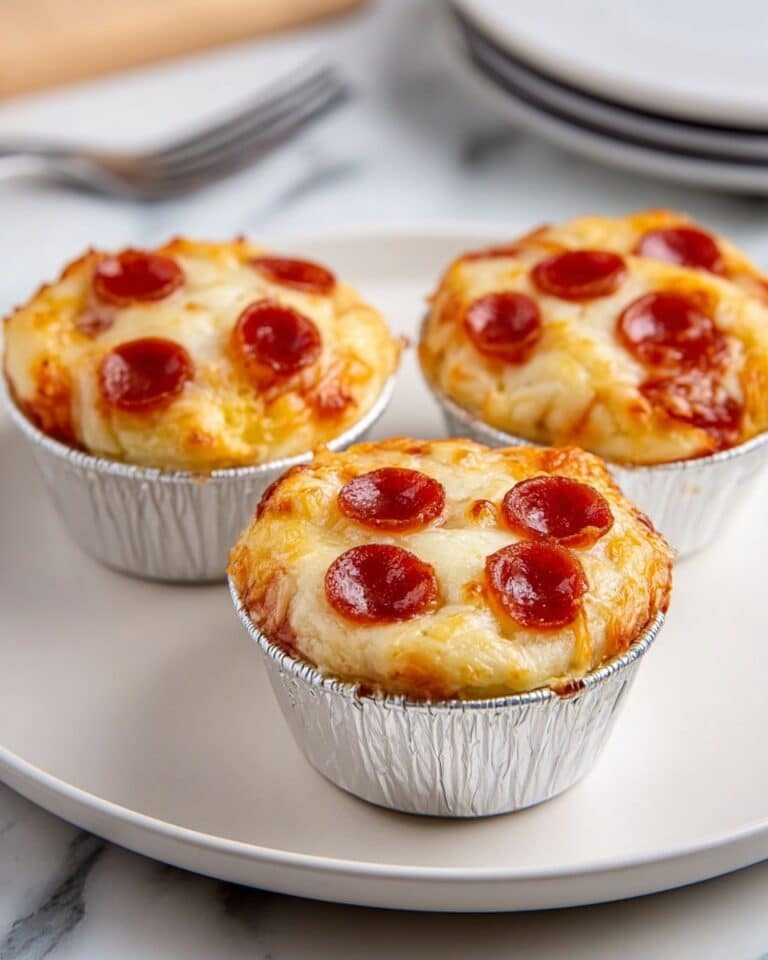 Pizza Pot Pie Muffins Recipe