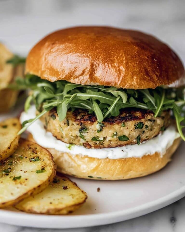 Juicy Chicken Feta Spinach Burger with Oregano Recipe