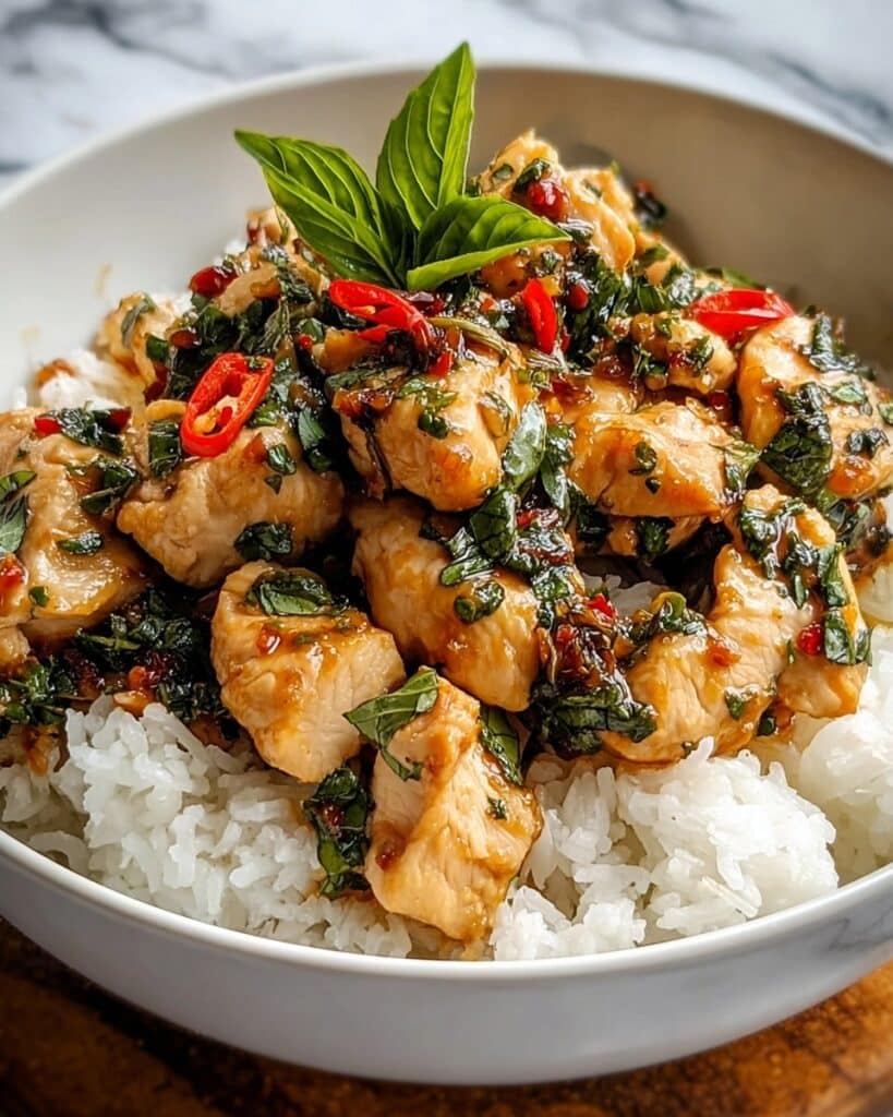 Savor the Flavor: Irresistible Spiced Coconut Basil Chicken Recipe