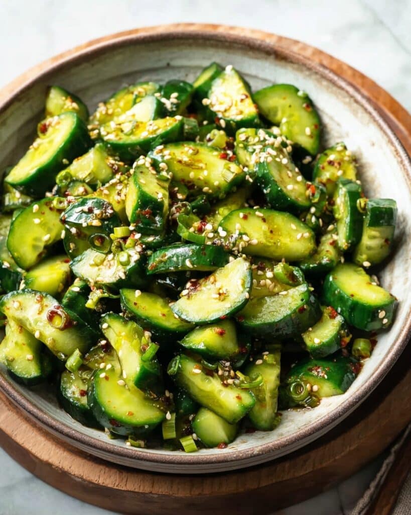 Korean Spicy Cucumber Salad Recipe