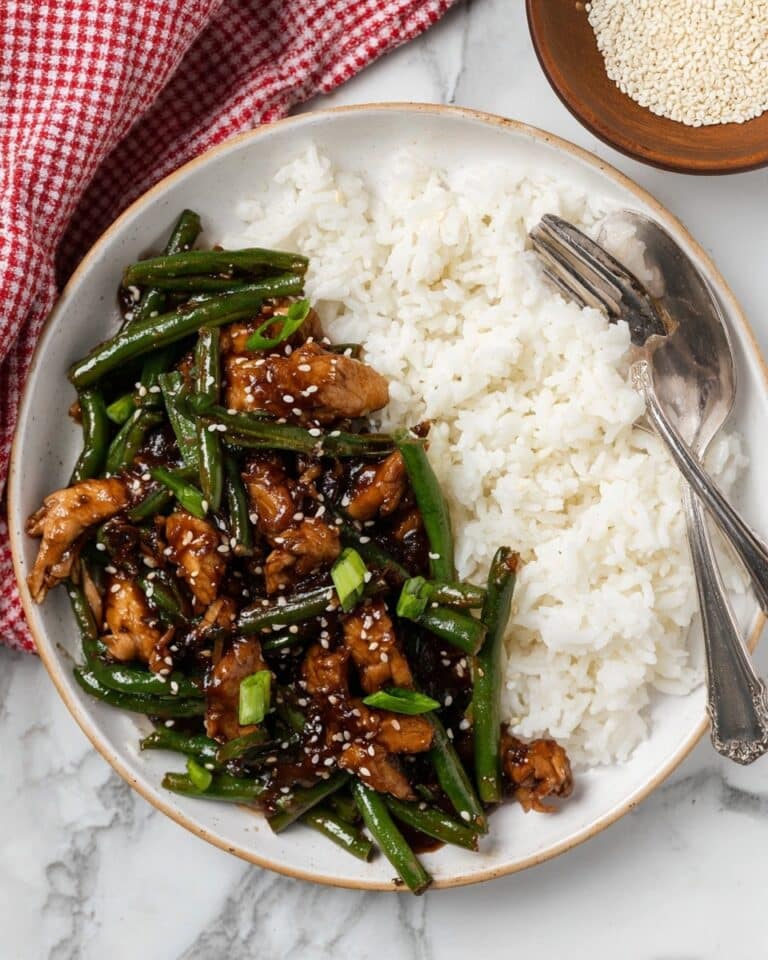 Chicken and Green Beans Stir Fry Recipe