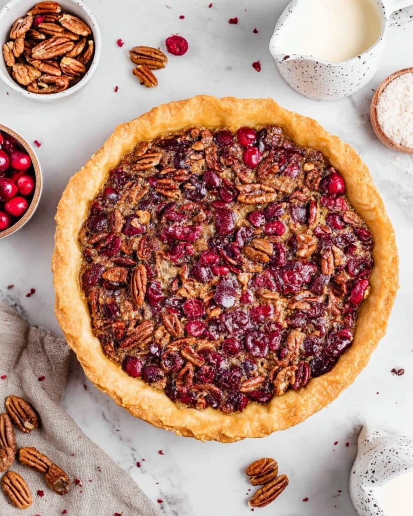 Cranberry Pecan Pie Recipe