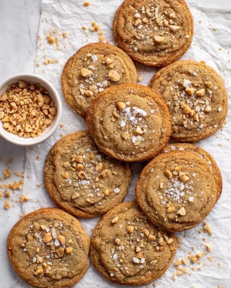 Easy Toffee Coffee Browned Butter Cookies Recipe