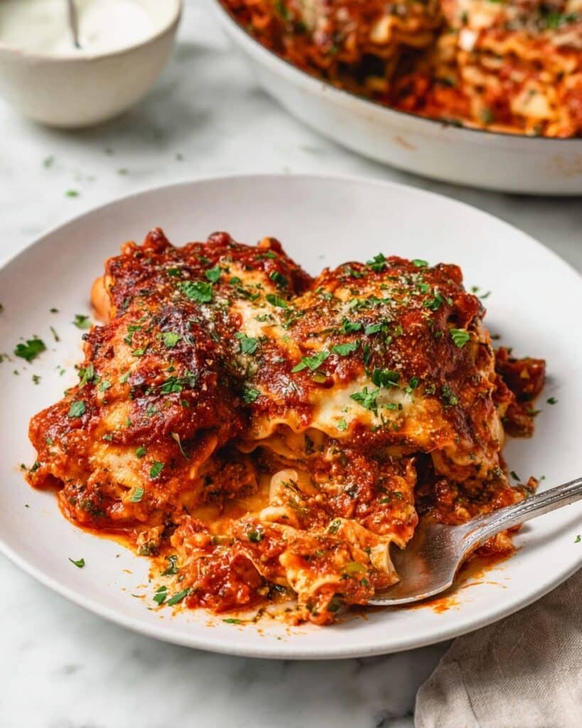 Baked Ravioli with Marinara and Cheese Recipe