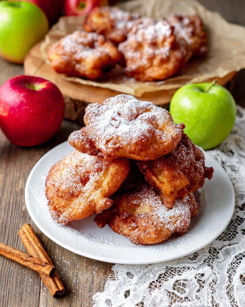Fried Apple Rings with Cinnamon Sugar Recipe
