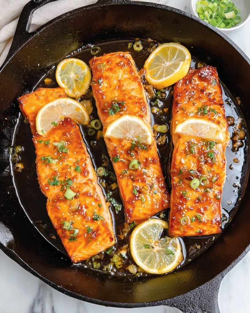 Honey Garlic Salmon Recipe