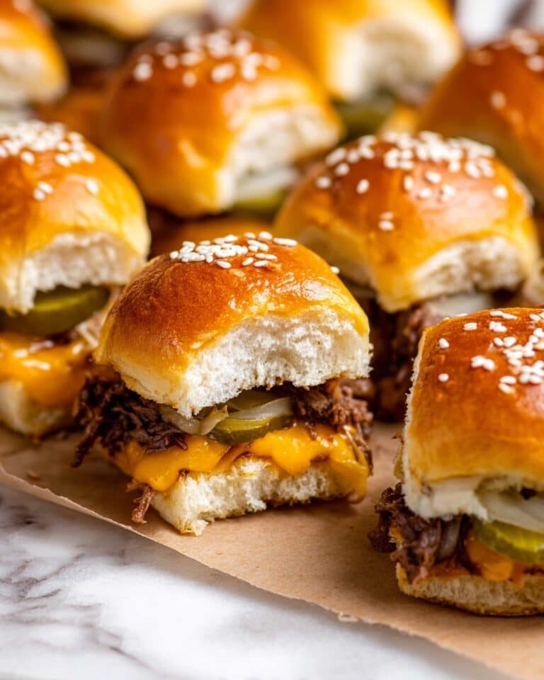 Cheeseburger Sliders Recipe