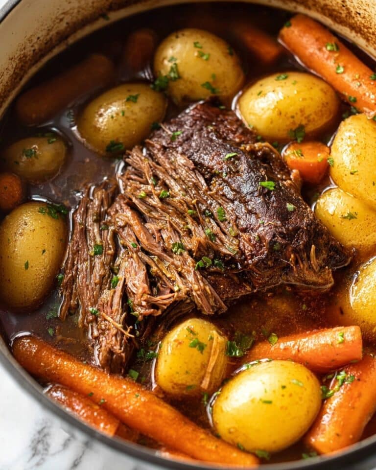 Classic Oven Pot Roast in Dutch Oven Recipe