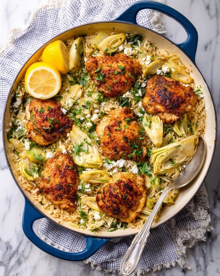 Spinach Artichoke Chicken and Rice Recipe