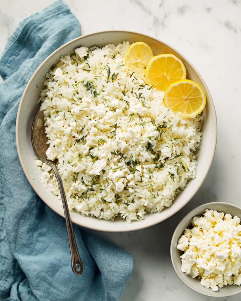 Lemon Greek Rice - Bright & Flavorful Side Dish