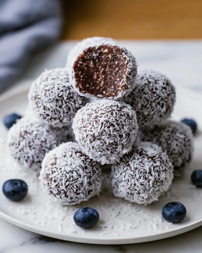 No Bake Blueberry Cheesecake Balls Recipe