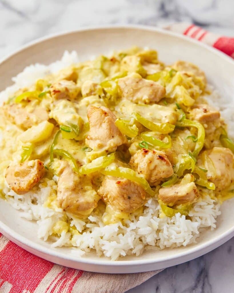 Creamy Pepperoncini Chicken Recipe