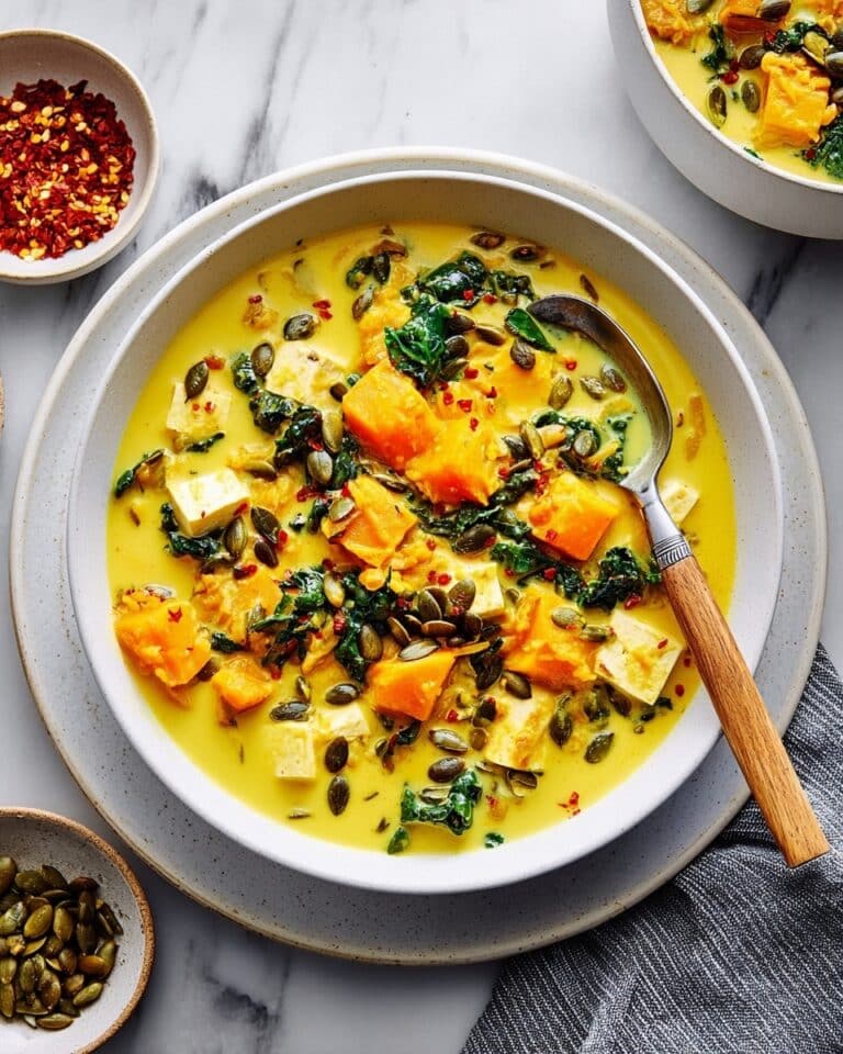 Creamy Coconut Butternut Squash Chicken Soup Recipe