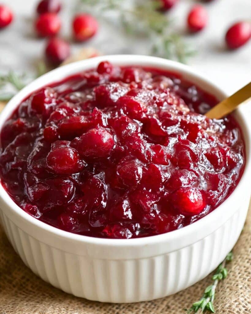 Homemade Cranberry Sauce Recipe