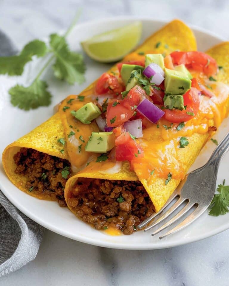 Easy Ground Beef Enchiladas Recipe