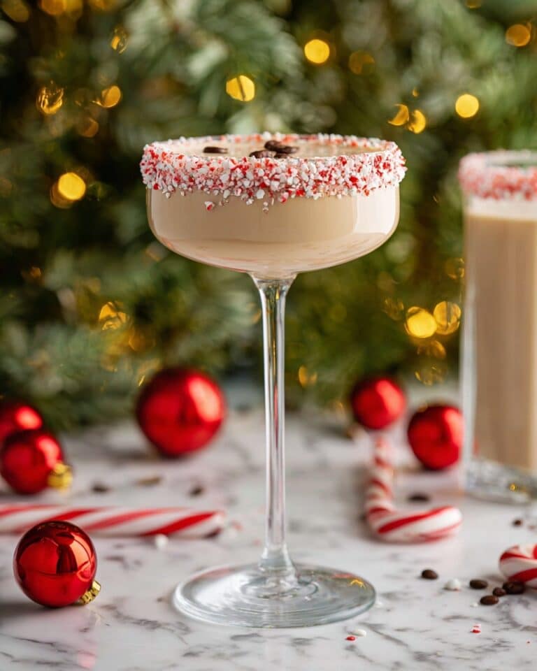 Peppermint Espresso Martinis Recipe