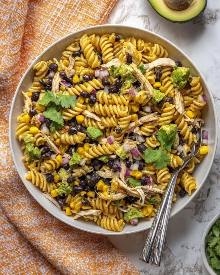 Smoky BBQ Chicken Pasta Salad Recipe