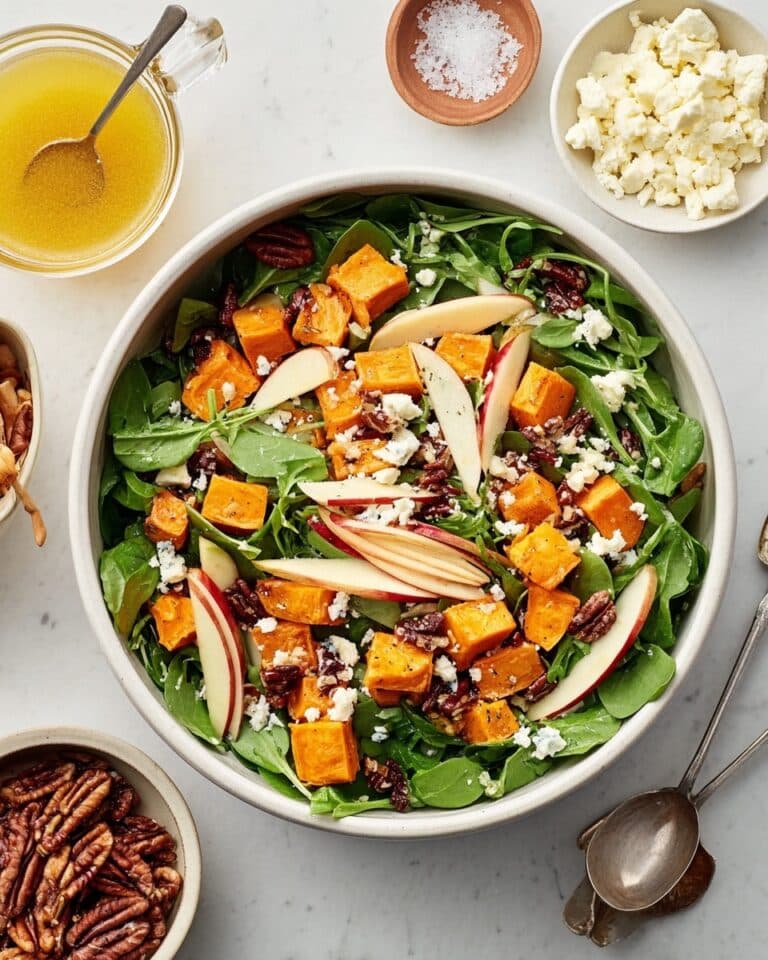 Roasted Sweet Potato Salad with Orange Vinaigrette Recipe