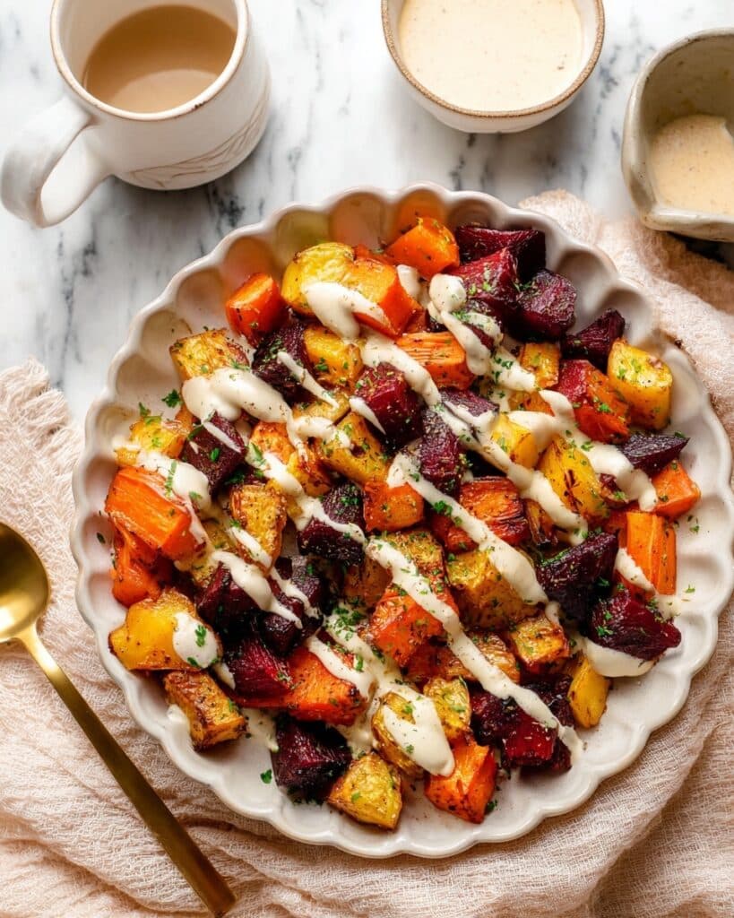 Balsamic Roasted Beets and Carrots Recipe