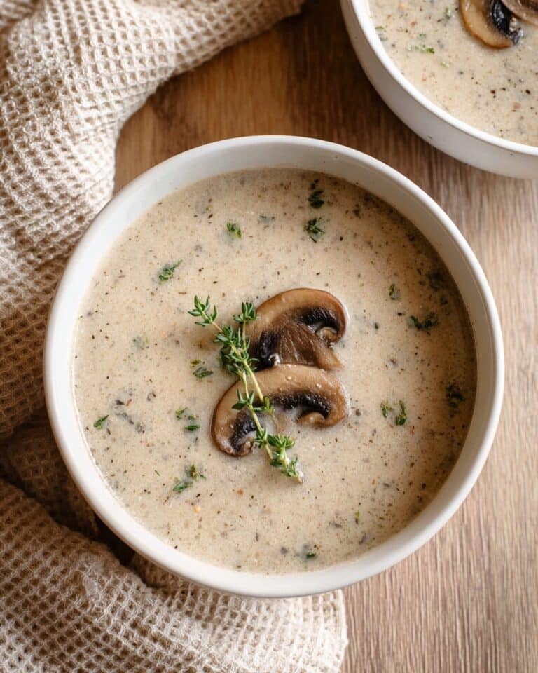 Cream of Mushroom Soup Recipe