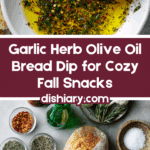 GARLIC HERB OLIVE OIL BREAD DIP Recipe