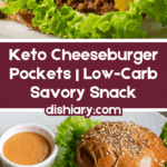 (Easy Peasy!) Keto Cheeseburger Pockets Recipe