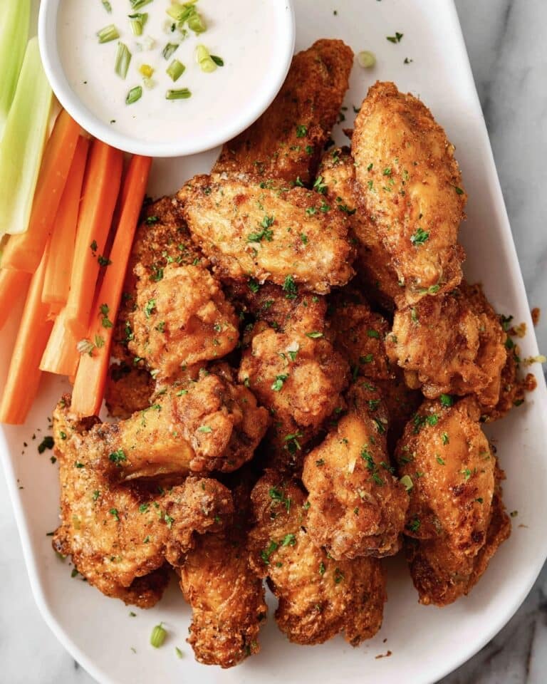 The Best Air Fryer Buffalo Wings Recipe