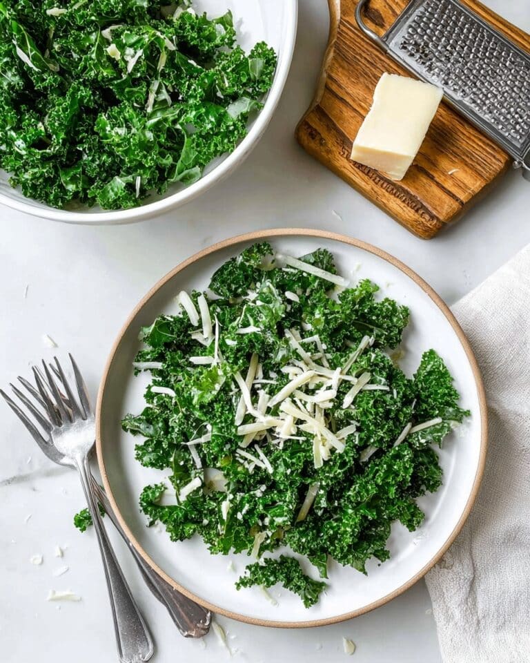 Kale Salad with Lemon Dressing Recipe