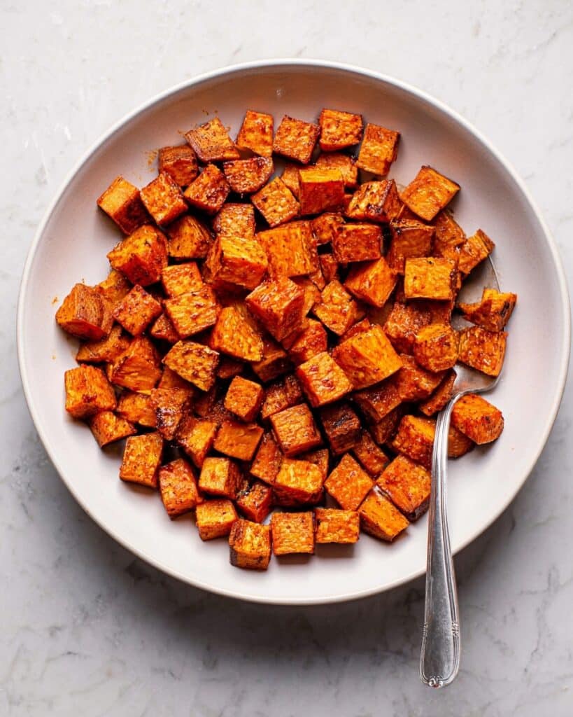 Air Fryer Sweet Potato Cubes Recipe