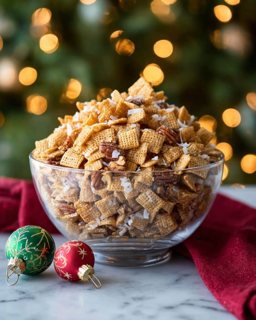 Sweet Holiday Chex Mix Recipe