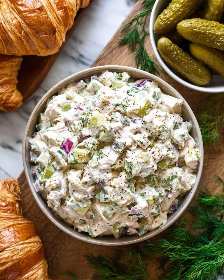 Dill Pickle Chicken Salad Recipe