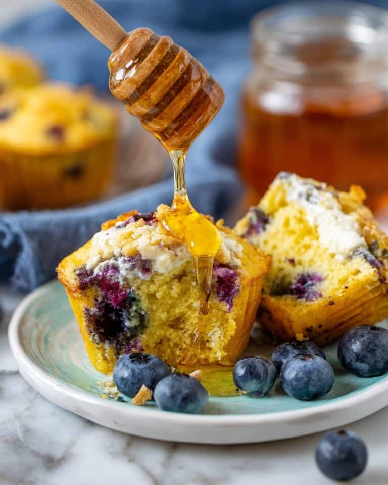 Blueberry Cornbread Muffins Recipe