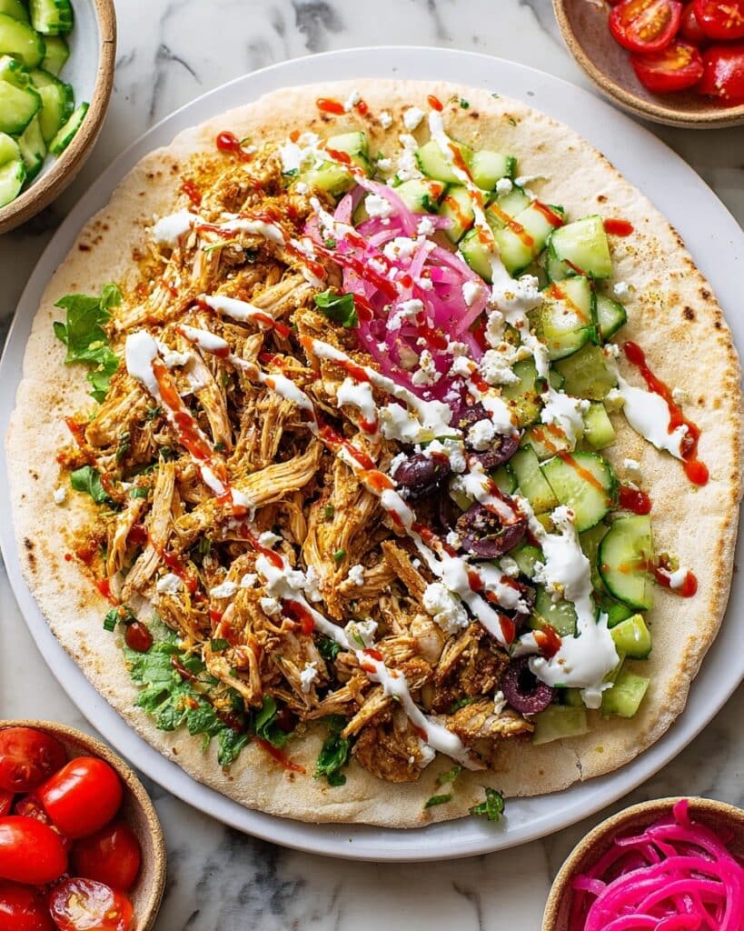 Slow Cooker Chicken Shawarma Recipe