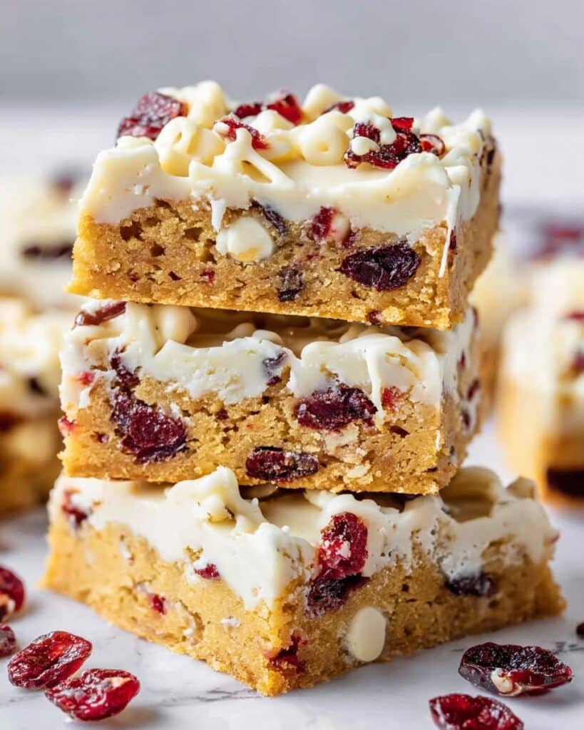 Cranberry Bliss Bars {Starbucks Copycat Recipe} Recipe