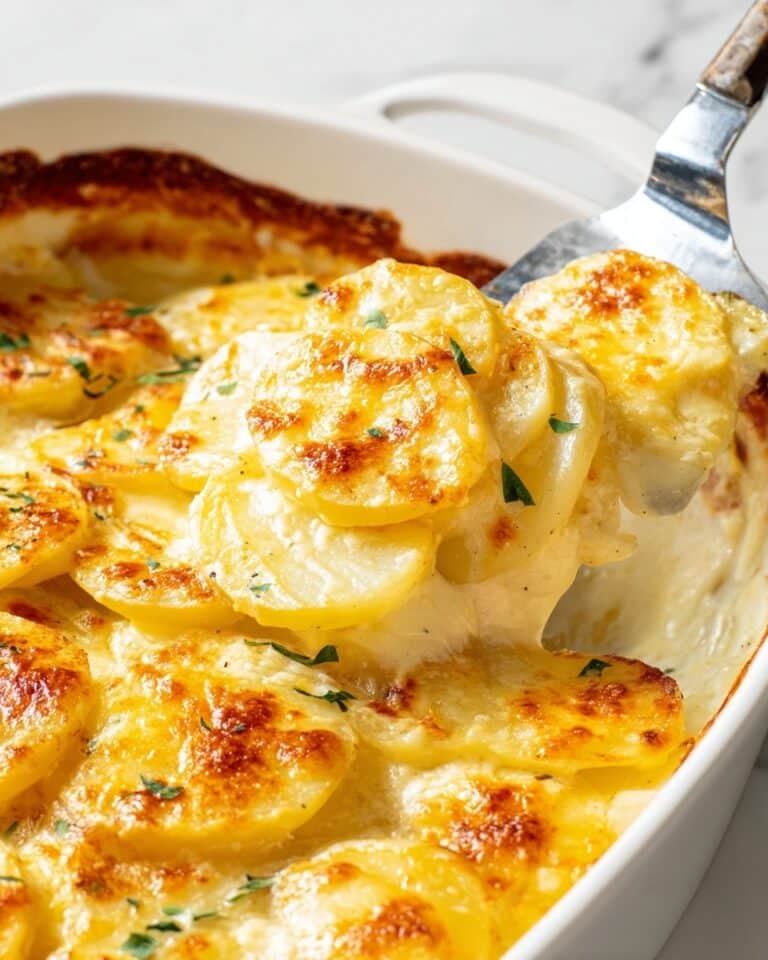 Easy Cheesy Scalloped Potatoes Recipe