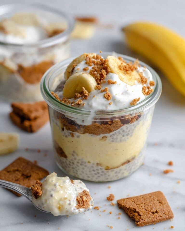 Banana Cream Pie Overnight Oats Recipe