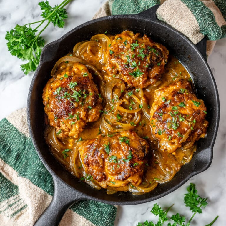 Creamy Boursin Chicken Skillet Recipe