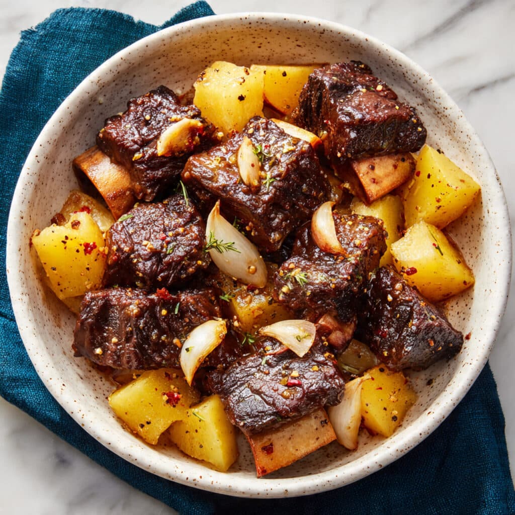 Chinese Red Braised Ribs {Hong Shao Pai Gu} Recipe