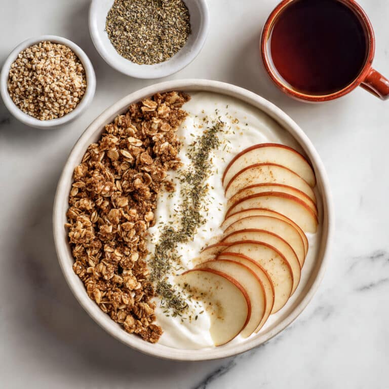 Cottage Cheese Apple Cinnamon Breakfast Bowls Recipe