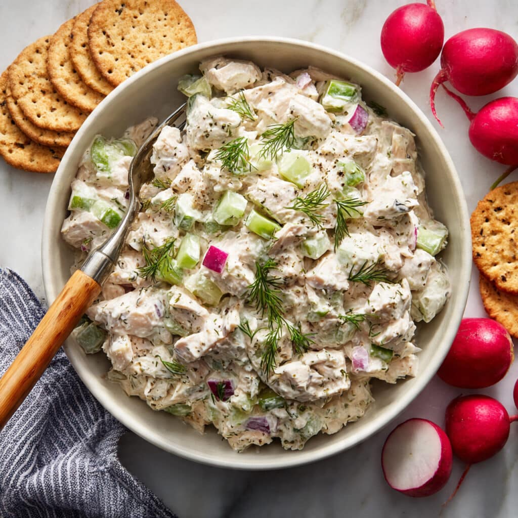Dill Pickle Chicken Salad (Easy Meal Prep Recipe) Recipe