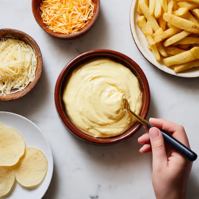 Creamy 5-Minute Cheese Sauce for Fries, Pretzels, and More Recipe