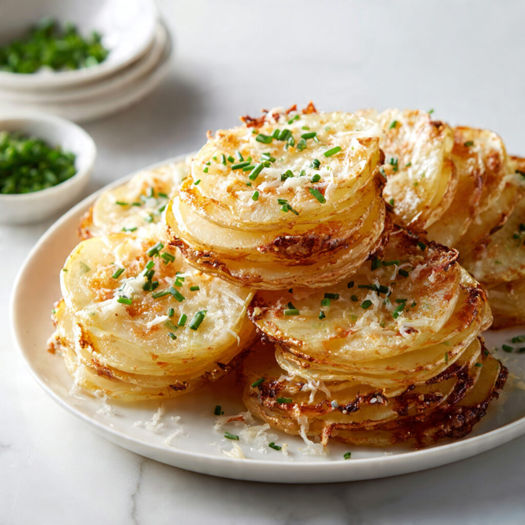 Crispy Potato Stacks Recipe
