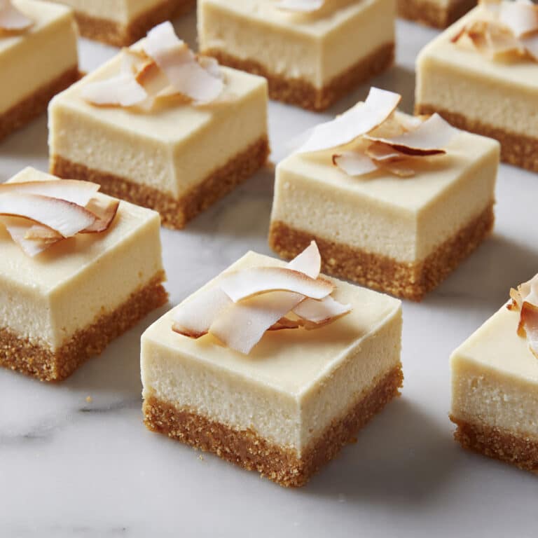 Coconut Rum Snow Squares Recipe